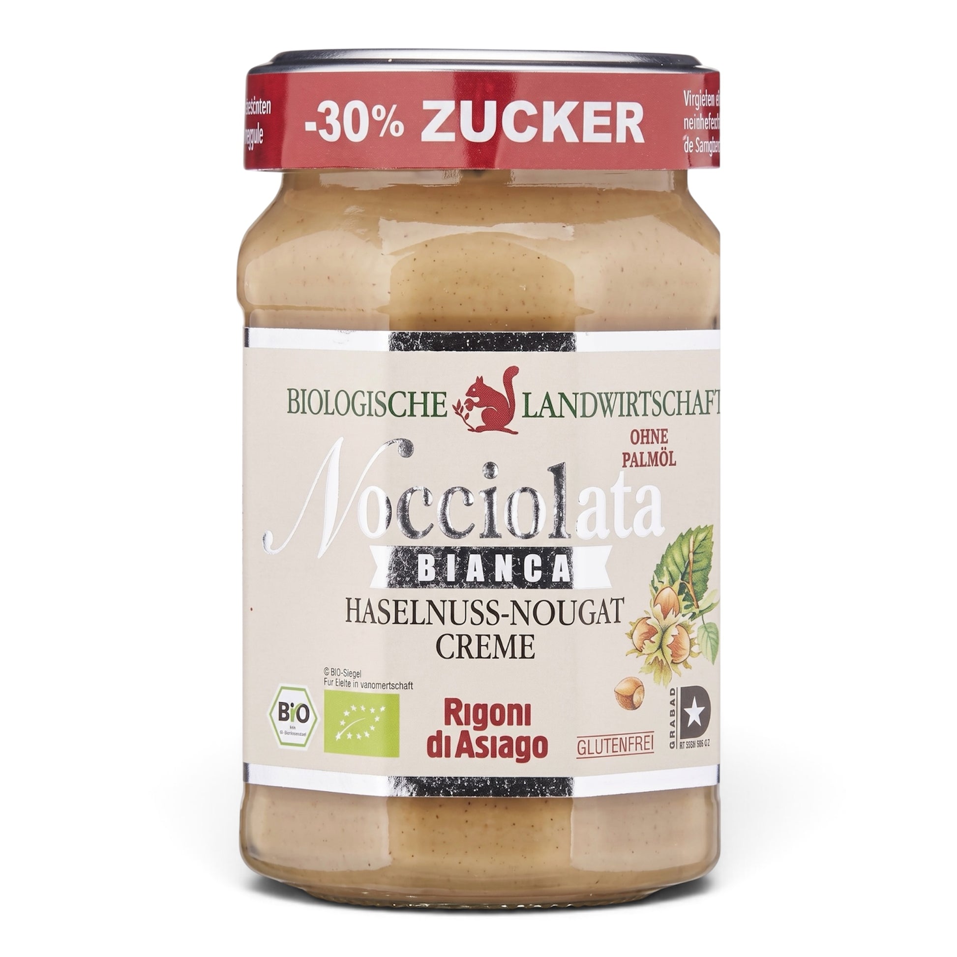 Rigoni Nocciolata Bianca Organic White Cream Spread 270g