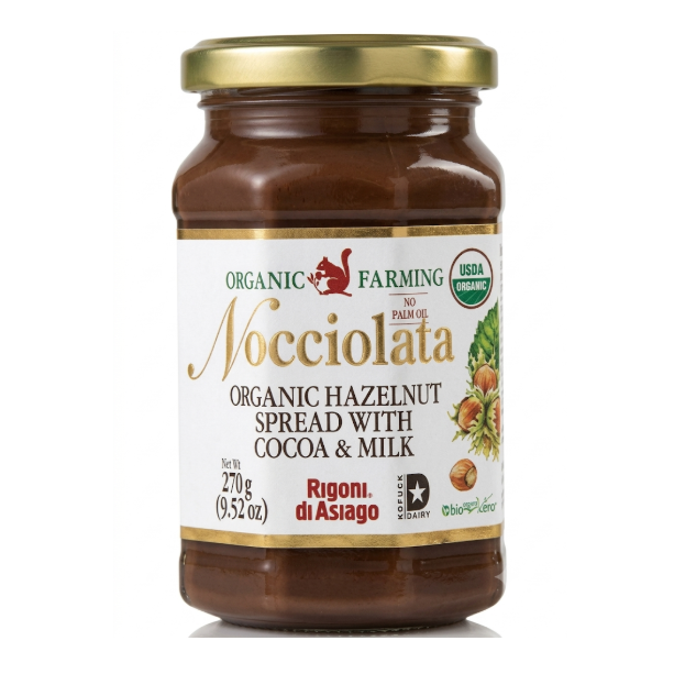 Rigoni Nocciolata Dairy-Free Hazelnut Spread 270g – Vegan