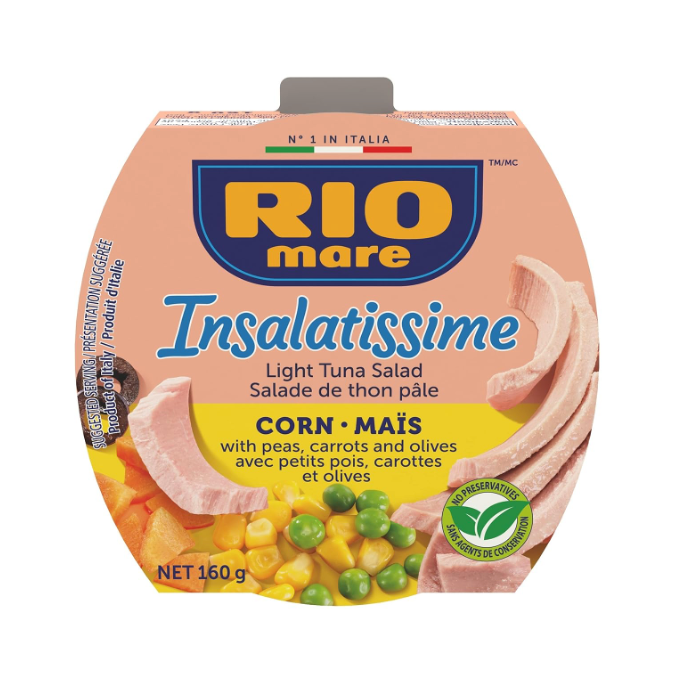 Rio Mare Insalatissime Sweetcorn and Tuna Salad 160g