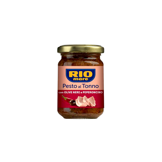 Rio Mare Tuna Pesto With Black Olives and Chilli 130g
