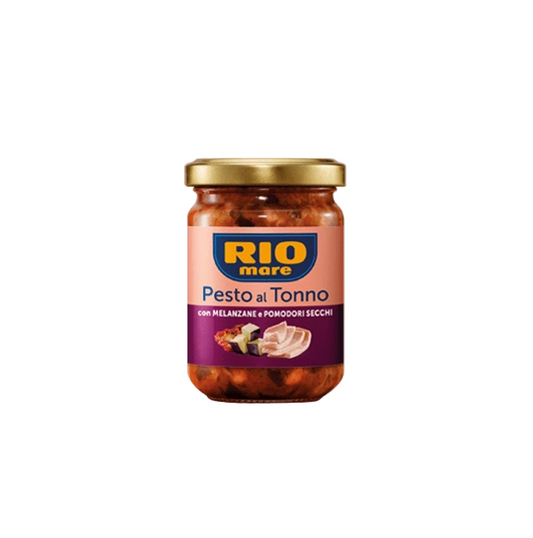 Rio Mare Tuna Pesto with Eggplant and Dried Tomatoes 
