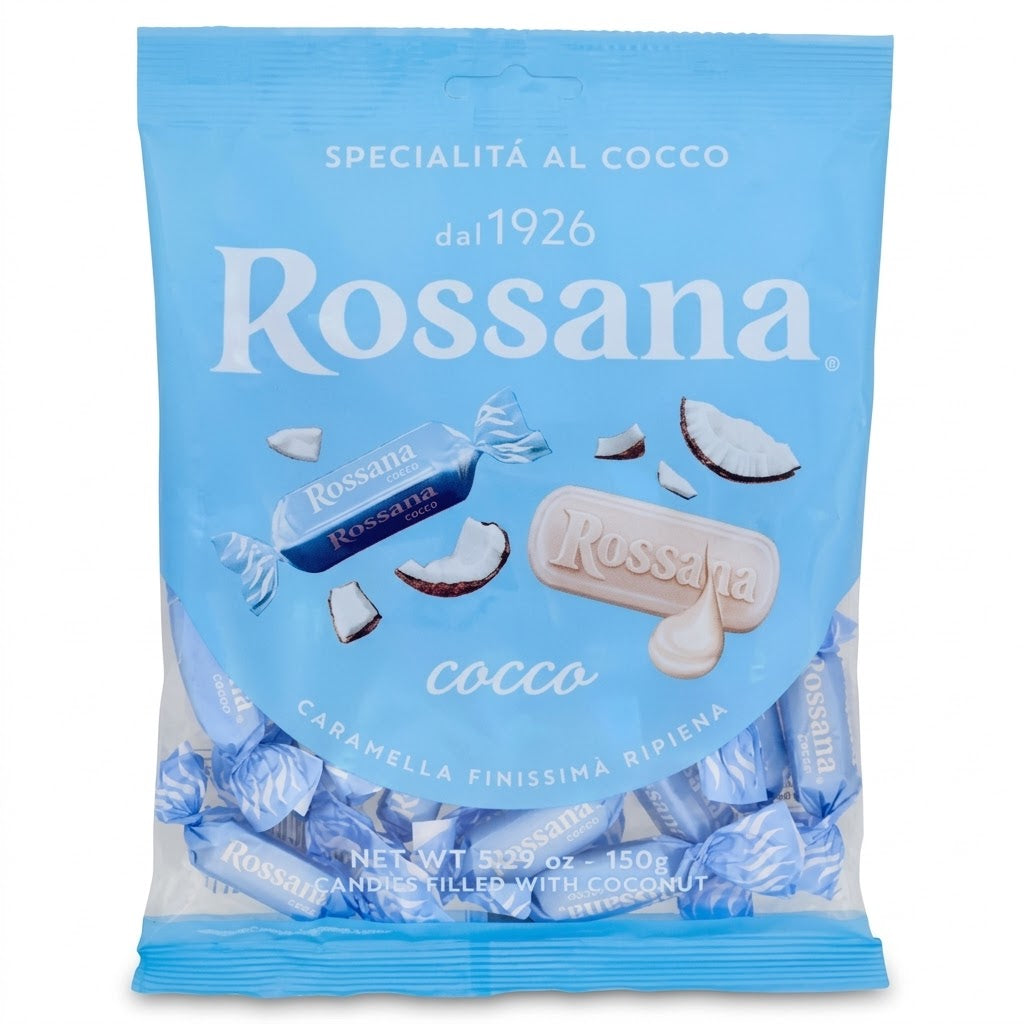 Rossana Coconut Filled Candies 150g – Italian Candy