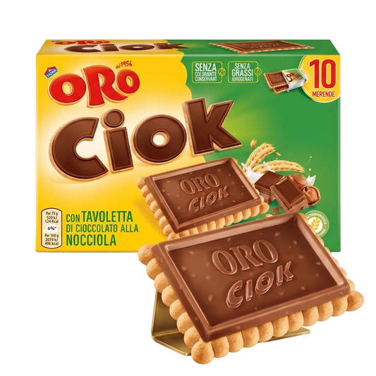Saiwa Oro Ciok Biscuit Hazelnut Chocolate 250g