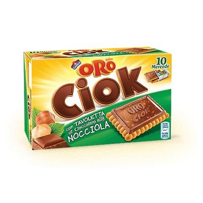 Saiwa Oro Ciok Biscuit Hazelnut Chocolate 250g