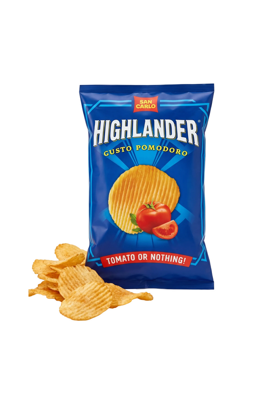 San Carlo Highlander Tomato Potato Chips 130g