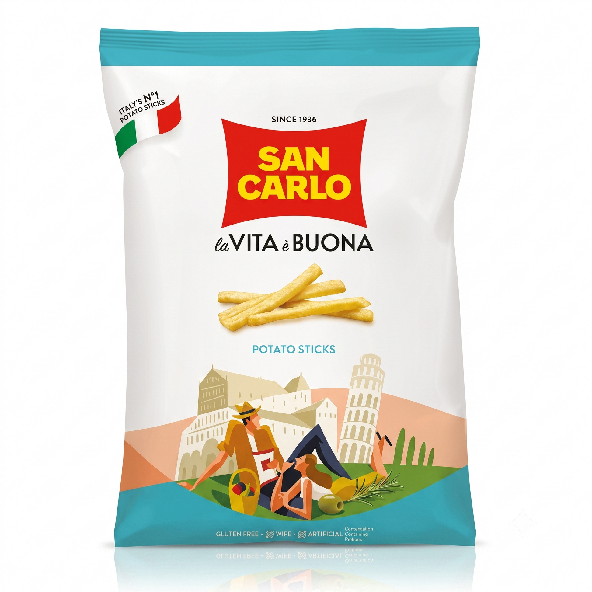 San Carlo La Vita è Buona Classic Potato Chips 100g