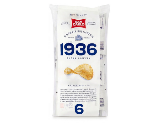 San Carlo Potato Chips Ancient Recipe 1936 25g