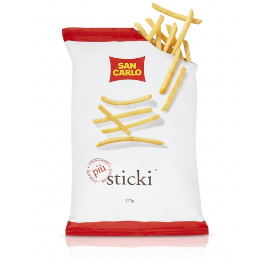San Carlo Sticki Potato Chips 175g – The Ultimate Italian Crunch