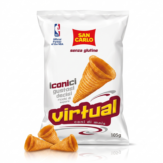 San Carlo Virtual Italian Corn Cones 105g