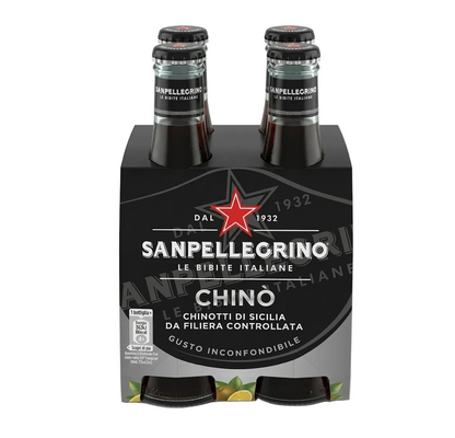San Pellegrino Chino Italian Sparkling Citrus 200ml x 4 Bottles