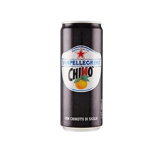 San Pellegrino Chinotti Carbonated Citrus Drink 330ml Can