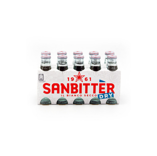 San Pellegrino Sanbitter Bianco White Bitter Aperitif 10 x 100 ml
