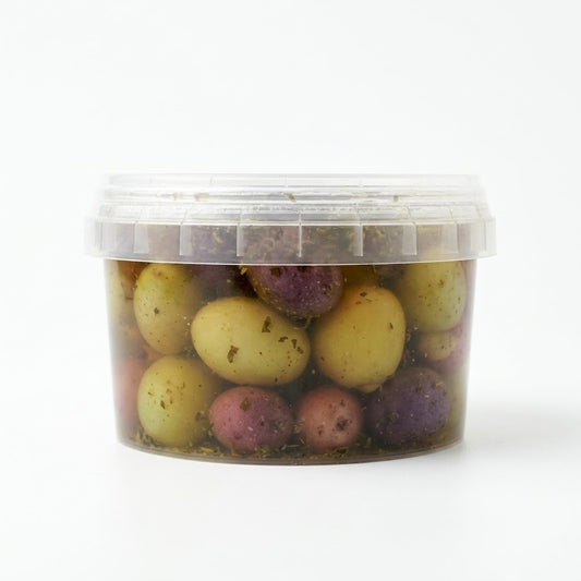 Sanniti Five Mixed Whole Olives 250g – Italian Medley