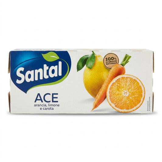 Santal ACE Orange Lemon Carrot Juice 3x200ml – Italy