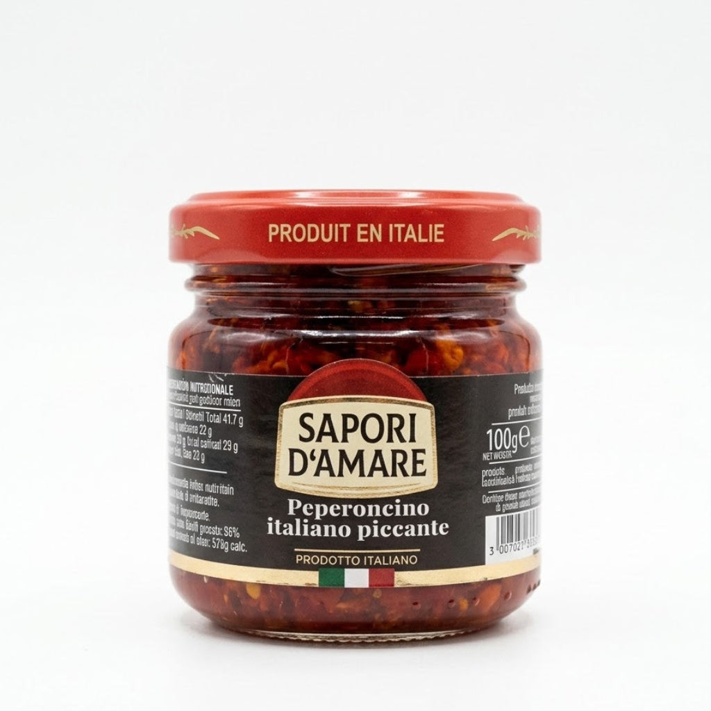 Sapori D'Amare Spicy Italian Chili Peppers in Oil 100g