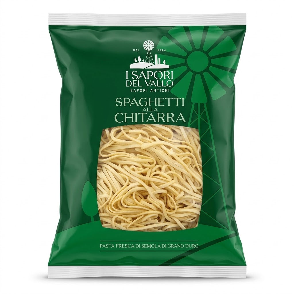 Sapori del Vallo Spaghetti alla Chitarra 500g – Fresh Pasta