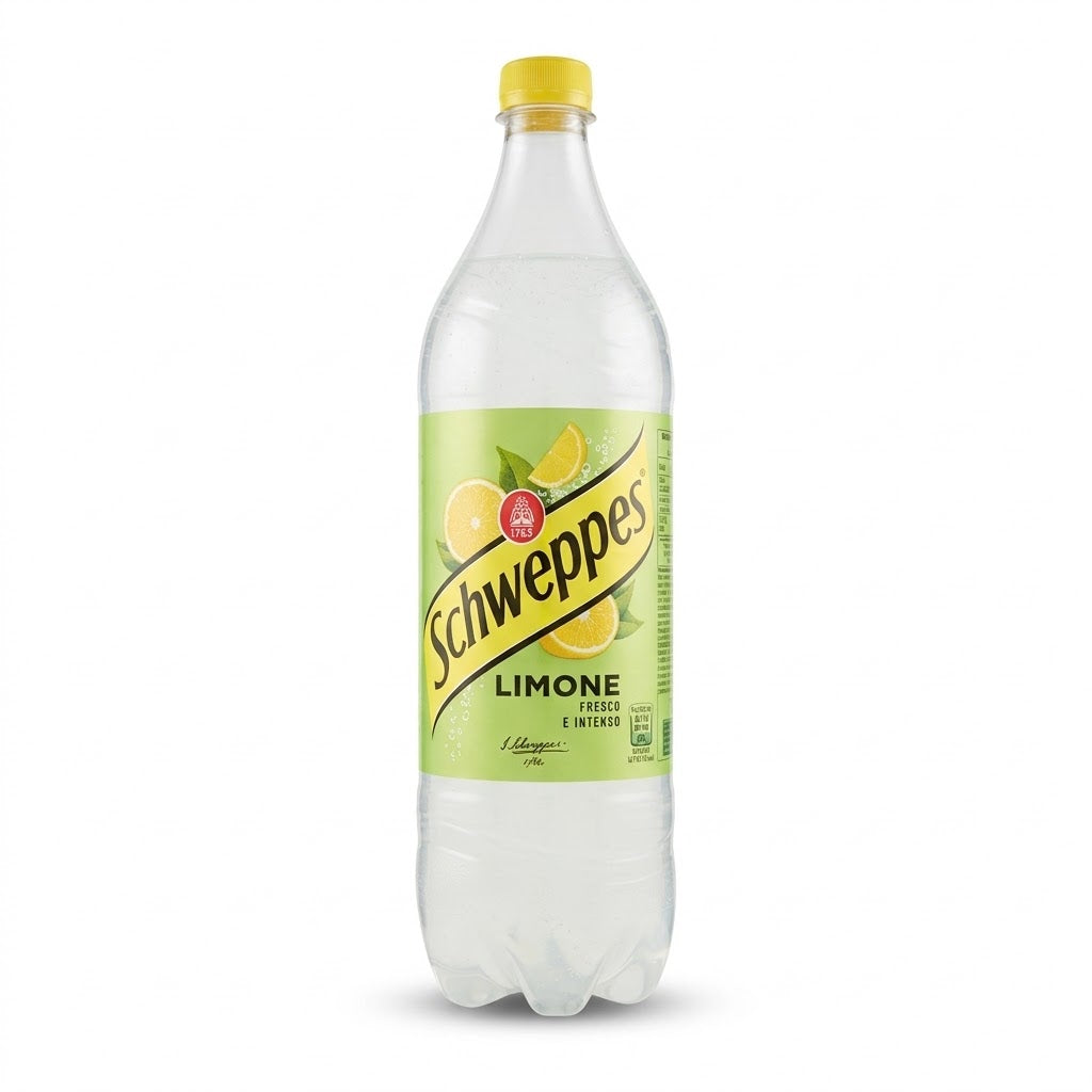Schweppes Limone Lemon Soda 1L – Fresh Sparkling Drink