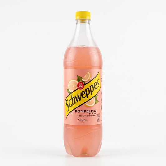 Schweppes Pompelmo in Rosa Pink Grapefruit Soda 1L Bottle