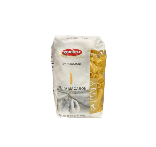 Granoro Pasta Rigatoni No. 17 454g|1lb