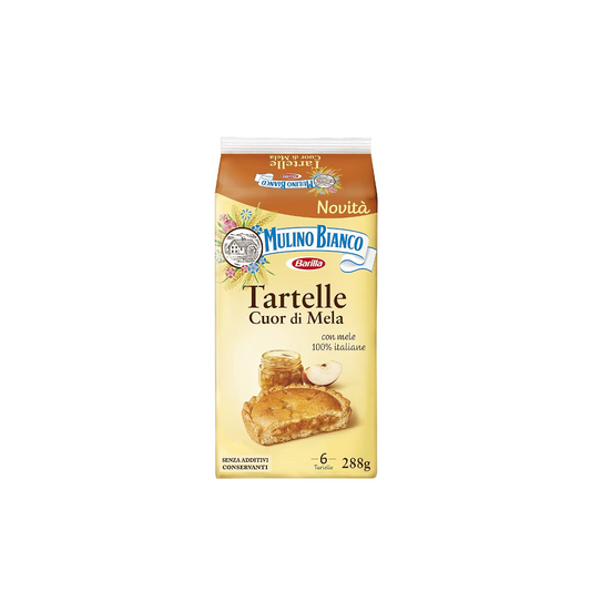 Mulino Bianco Tartelle Cuor Di Mela with Apple Jam Filling 288g
