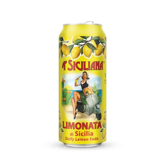 Siciliana Limonata Soda 330ml Can – Sicilian Lemonade