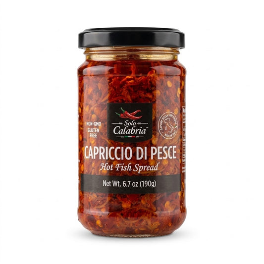 Solo Calabria Capriccio di Pesce 190g – Hot Fish Spread