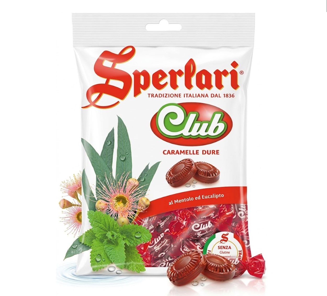 Sperlari Club Caramelle Mint Hard Candy 200g