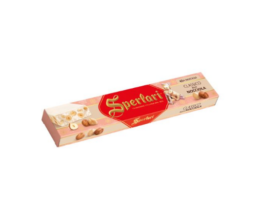 Sperlari Torrone Classic Hard Nougat with Hazelnuts 150g