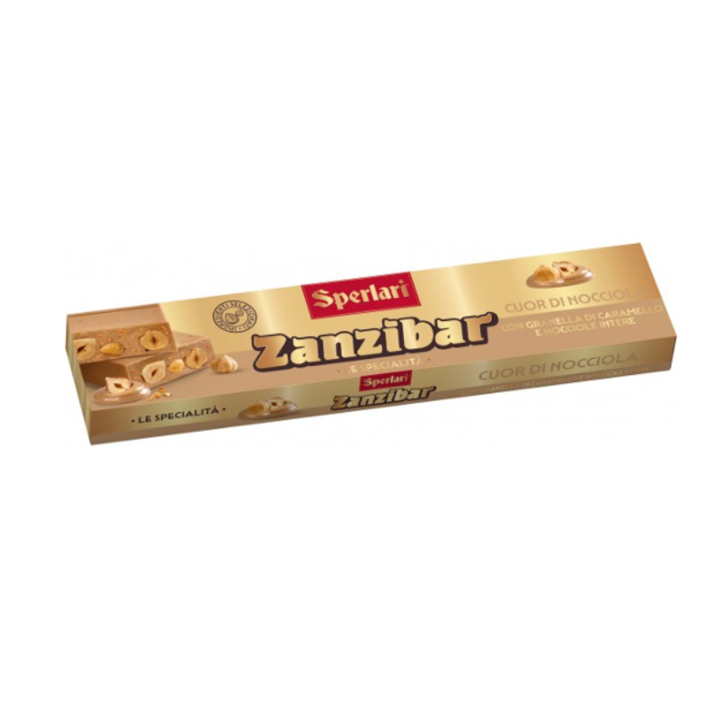 Sperlari Torrone Zanzibar Cuor Di Nocciola 200g