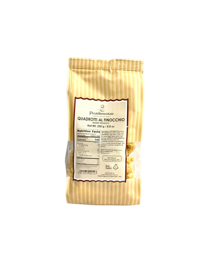 Tarallini Square Crackers with Fennel Seeds 250g