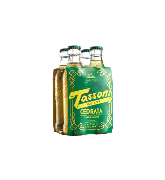 Tassoni Cedrata Soda 180mlx4