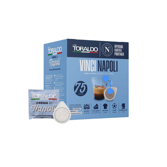 Toraldo Caffe Cialde Crema Di Napoli 75 pods
