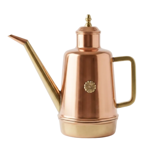 Traditional Copper & Brass Oil Dispenser (Oliera)  1.5L