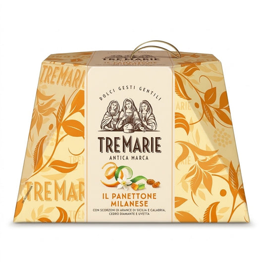Tre Marie Il Panettone Milanese 1kg – Italian Holiday Cake