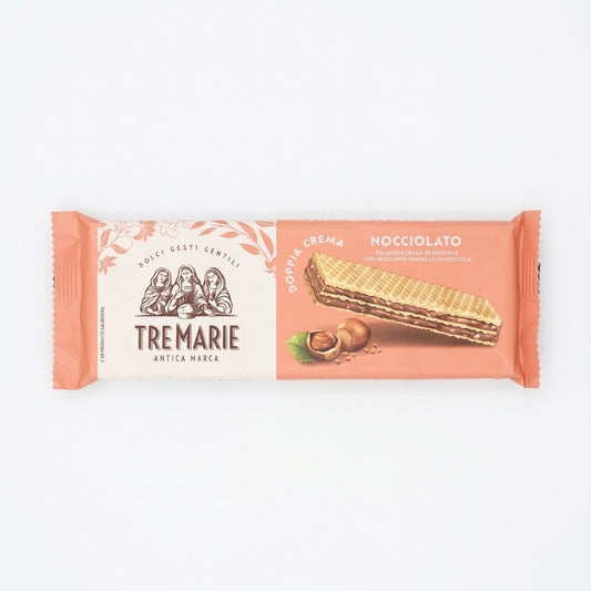 Tre Marie Nocciolato Doppia Crema Hazelnut Wafers 140g - Italian Import
