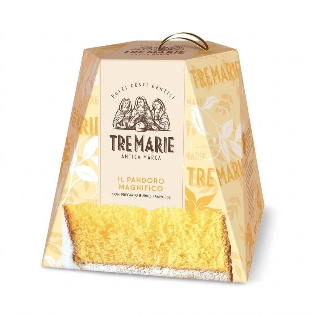 Tre Marie Pandoro Magnifico 1kg – Italian Holiday Cake