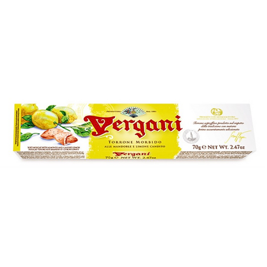 Packaged product with 'Vergani' branding on a white background
