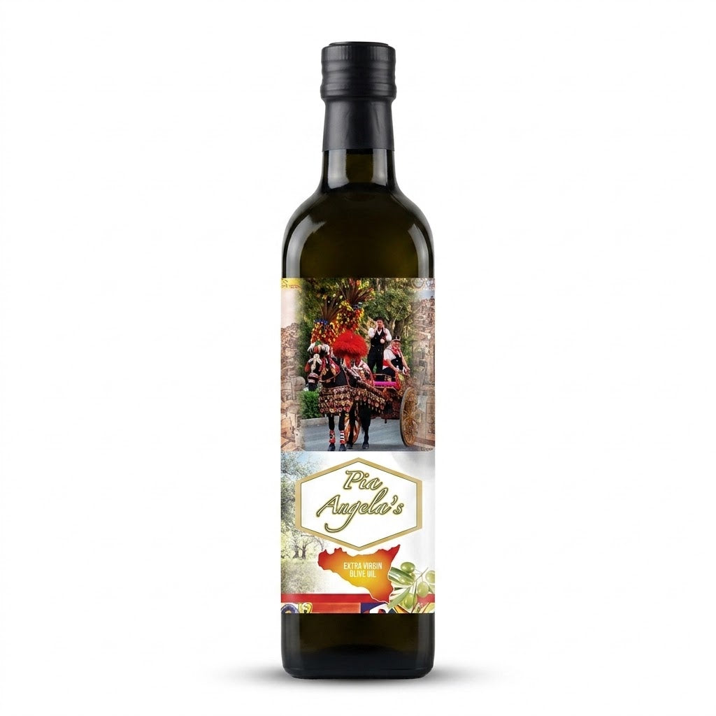 Zia Angela's Sicilian Extra Virgin Olive Oil 1L